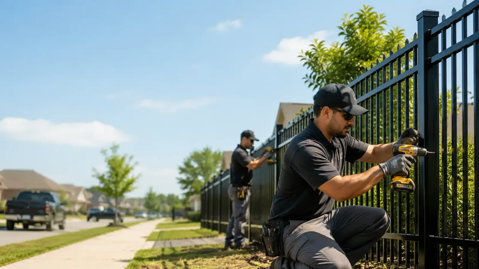 Metal Fence Installation in Boynton Beach, FL